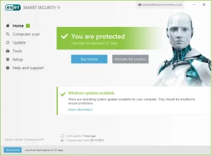 ESET Smart Security 17.0.12 Crack + License Key [New-2024]