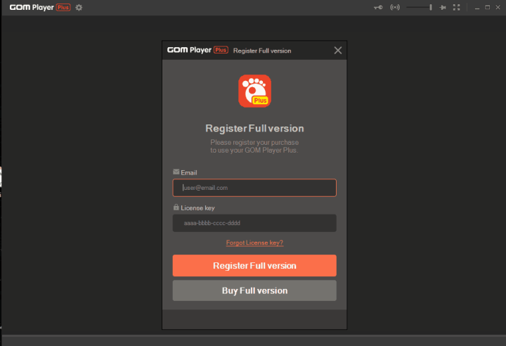 Download GOM Player Plus Full Activated
