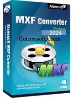 Aiseesoft MXF Converter 10.1.20 Crack + Product Key [2024]