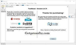 NextUp TextAloud 4.0.72 Crack + Activation Code [Latest-2024]