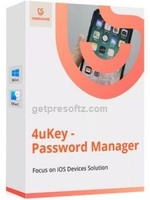 Tenorshare 4uKey Password Manager 4.1.1 Crack Free Download