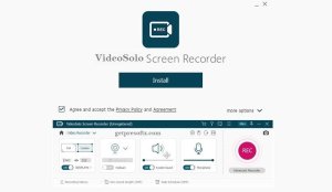 VideoSolo Screen Recorder 2.2.28 Crack Registration Code
