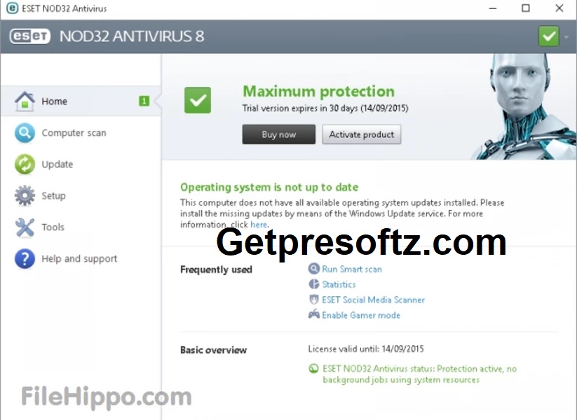 Download ESET NOD32 AntiVirus Full Activated 2024