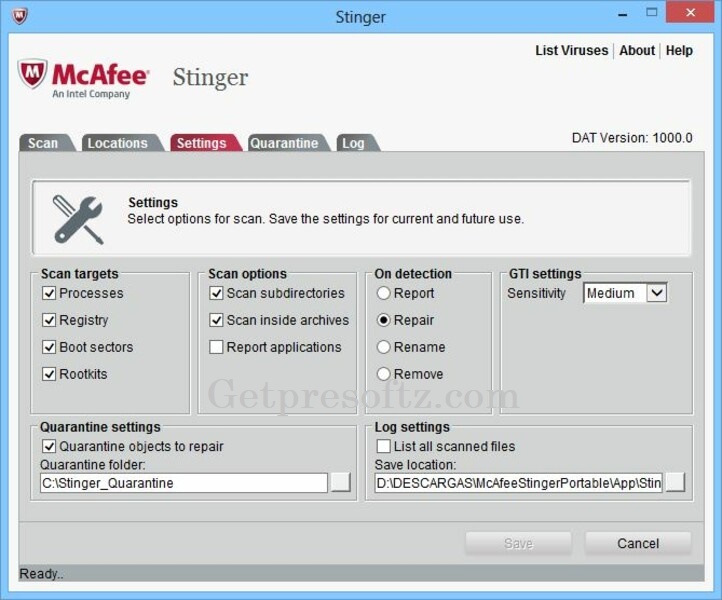 Download McAfee Labs Stinger Full Activated 2024